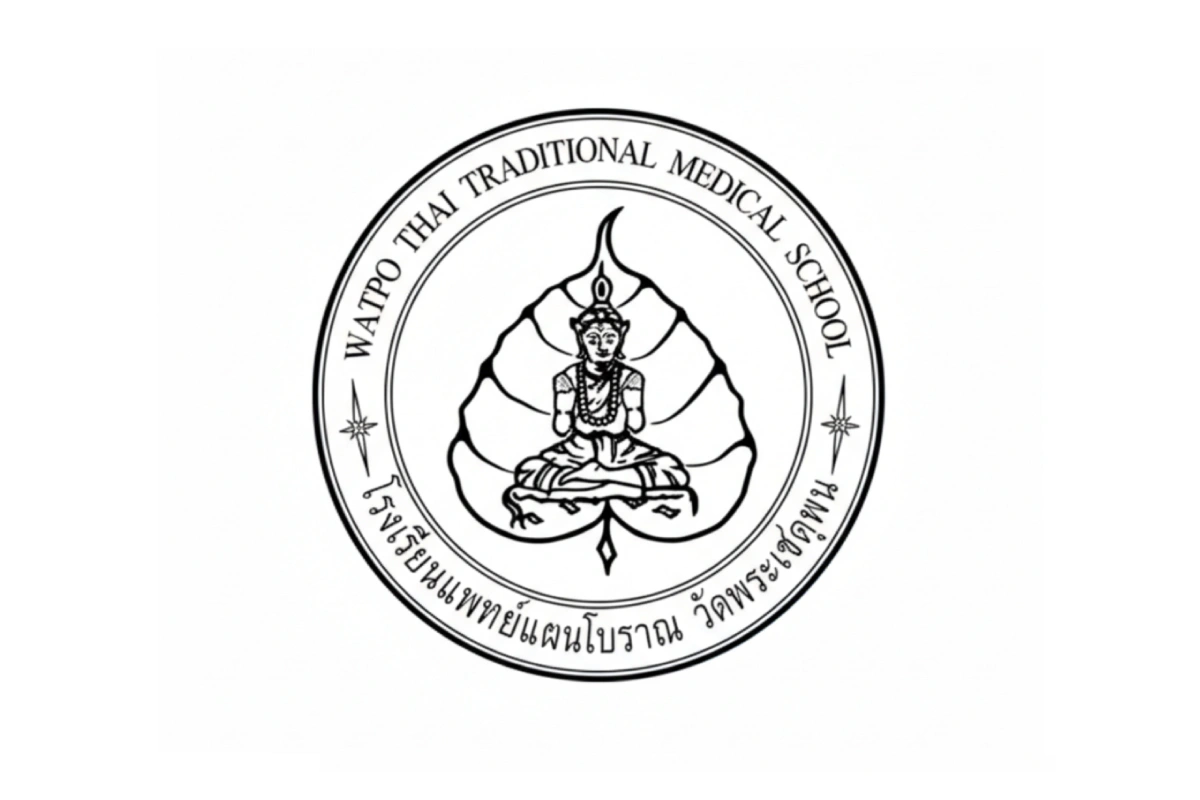 Watpho Thai Traditional Medical School – Logo / Ausbildungsnachweis